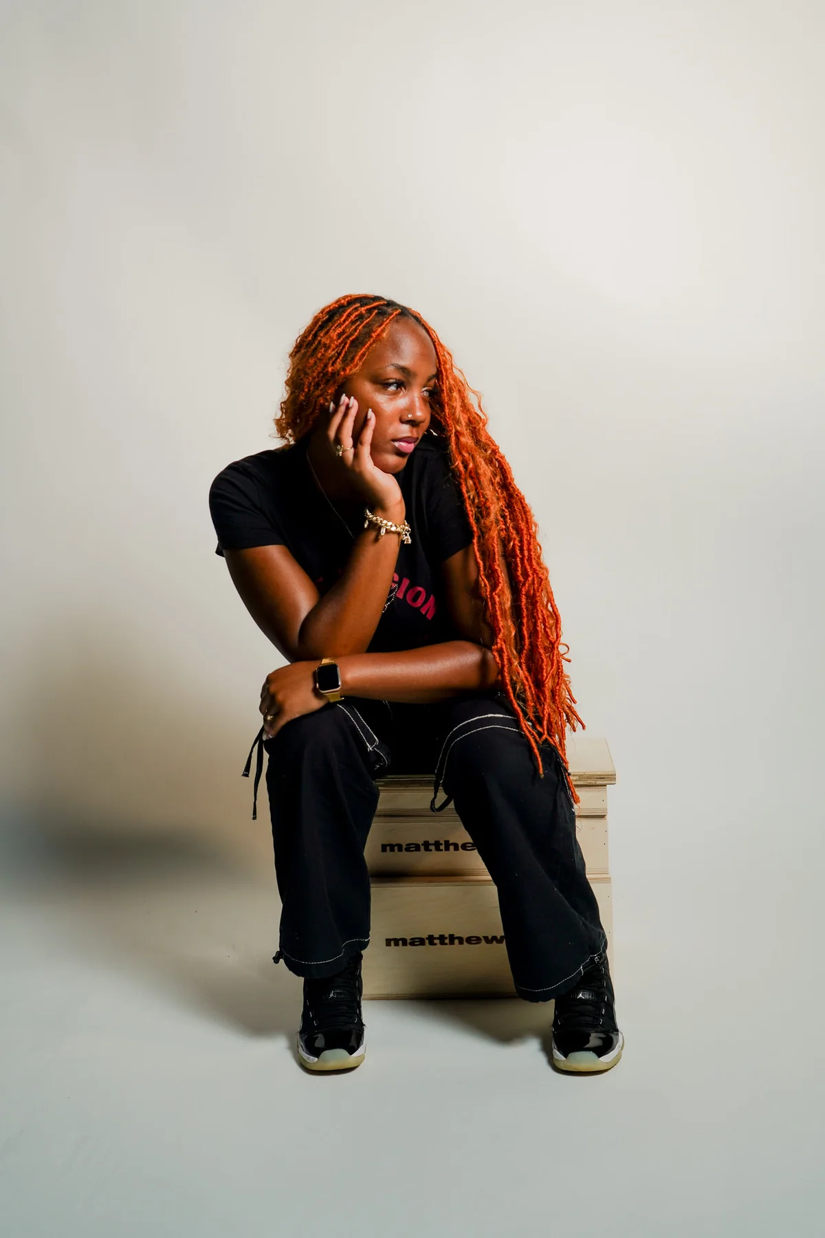 Studio portrait